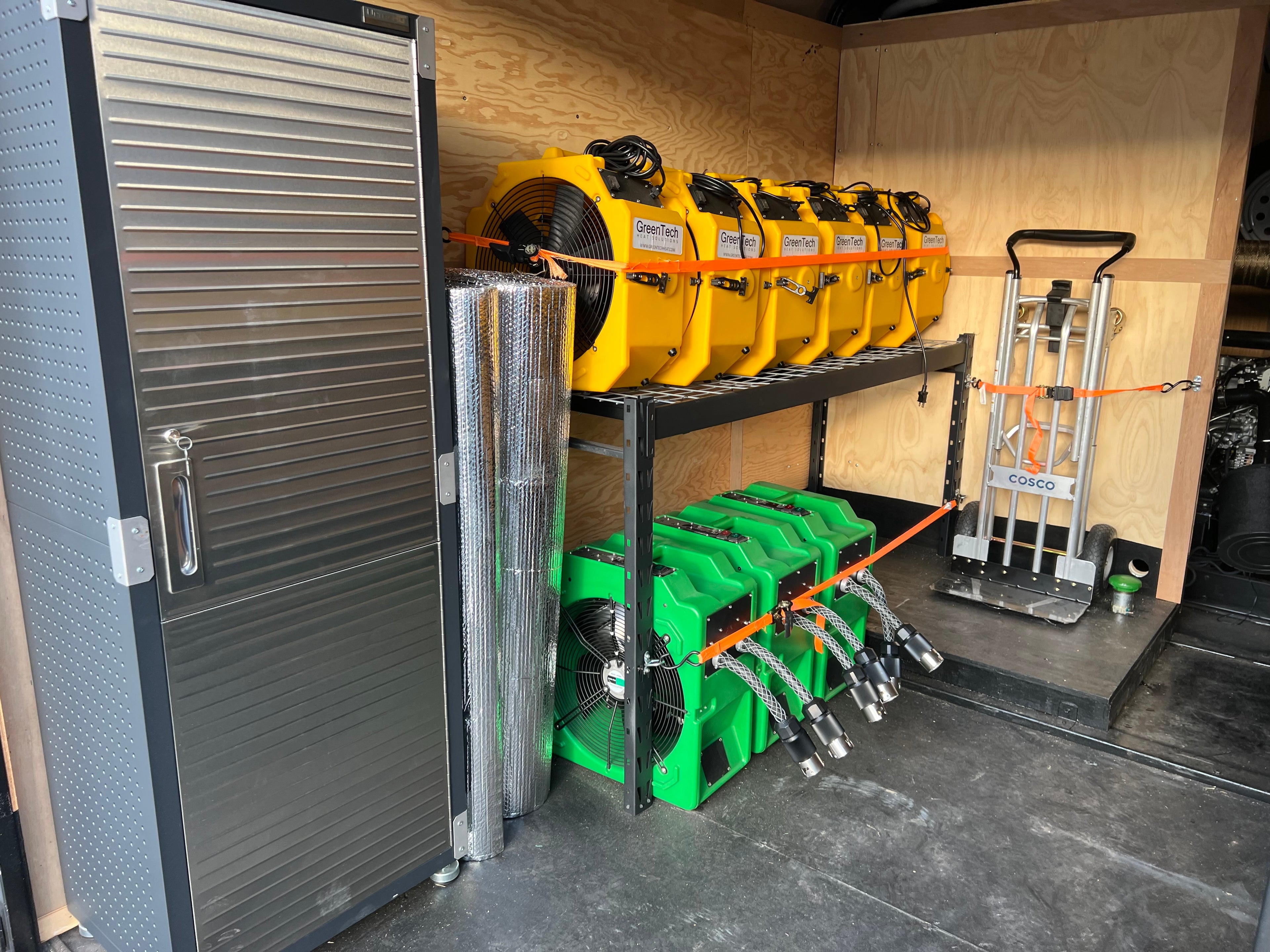 Mobile Bed Bug Heat Trailer System