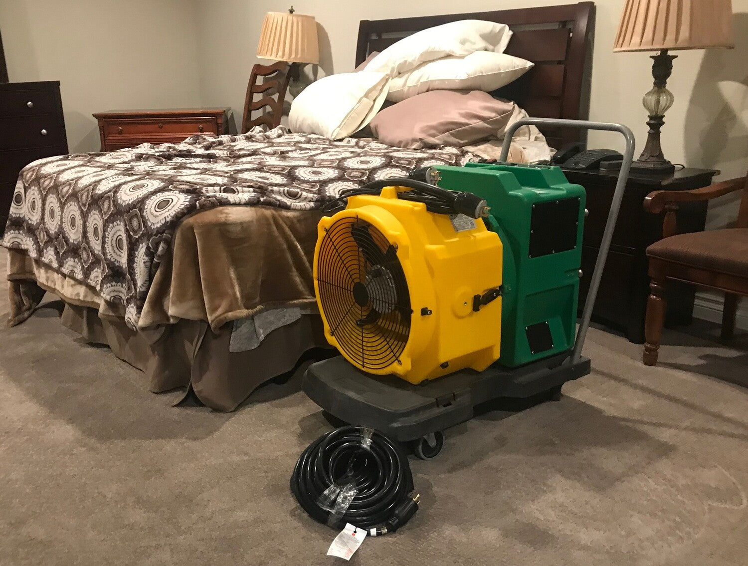 ePro 1400 Electric Bed Bug Heater with 17.5kW Portable Generator