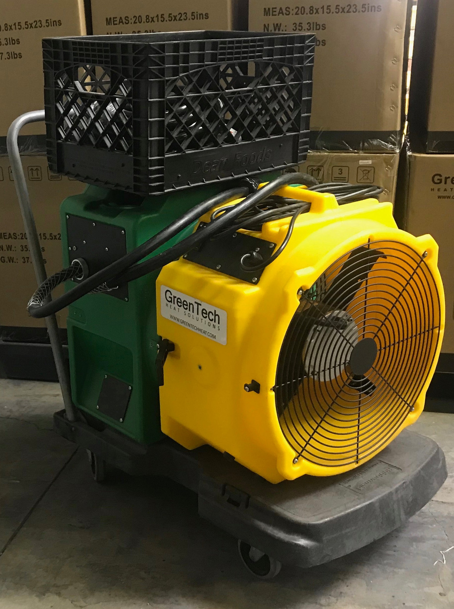 ePro 1400 Electric Bed Bug Heater with 17.5kW Portable Generator